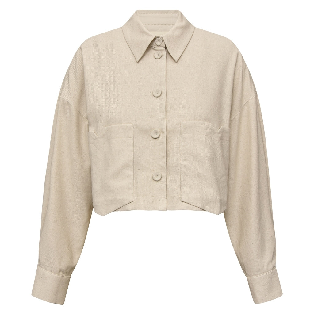 Gossia NajwaGO Shirt Jacket - Creme