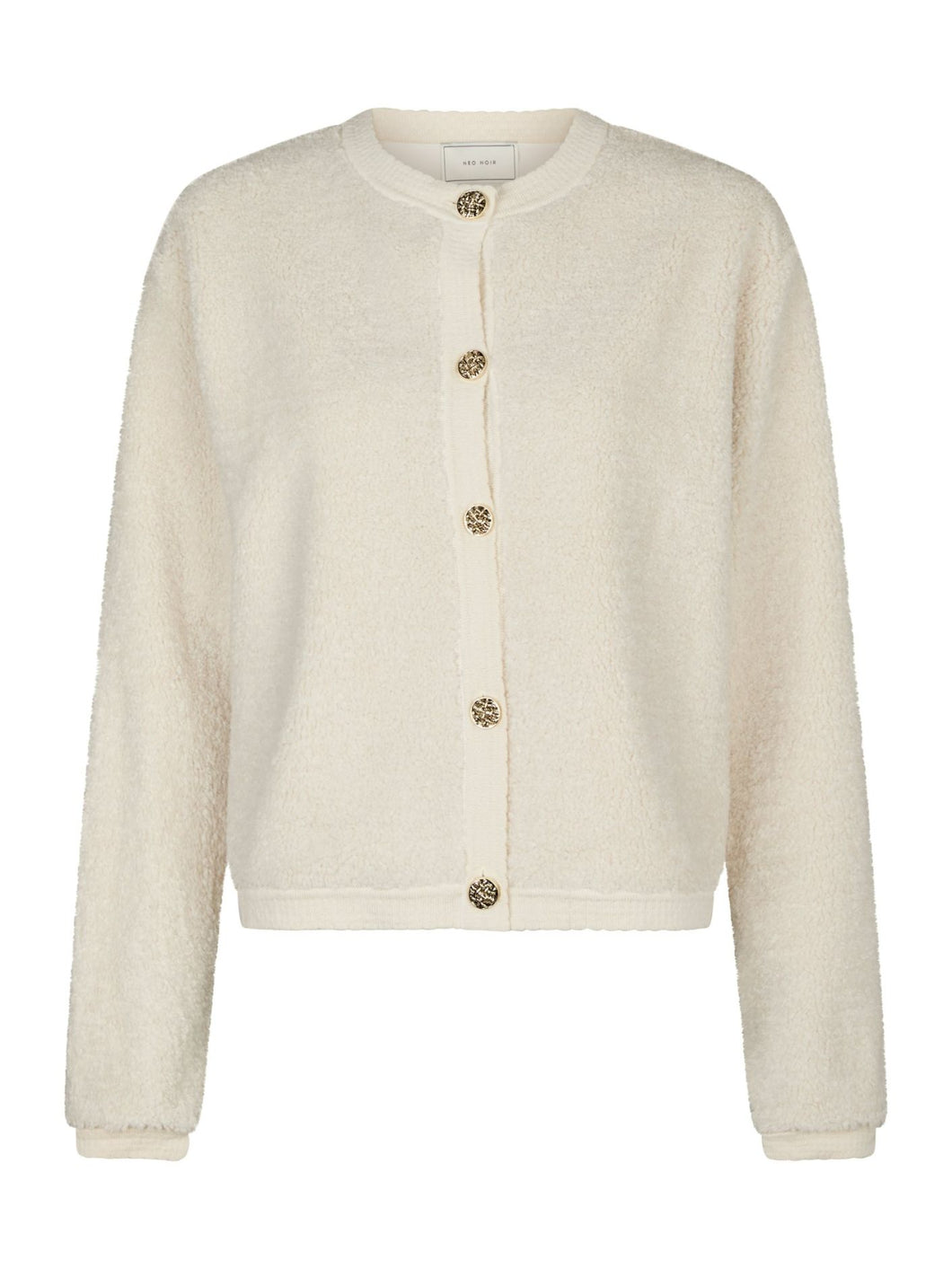 Neo Noir - Limo Fluffy Knit Cardigan